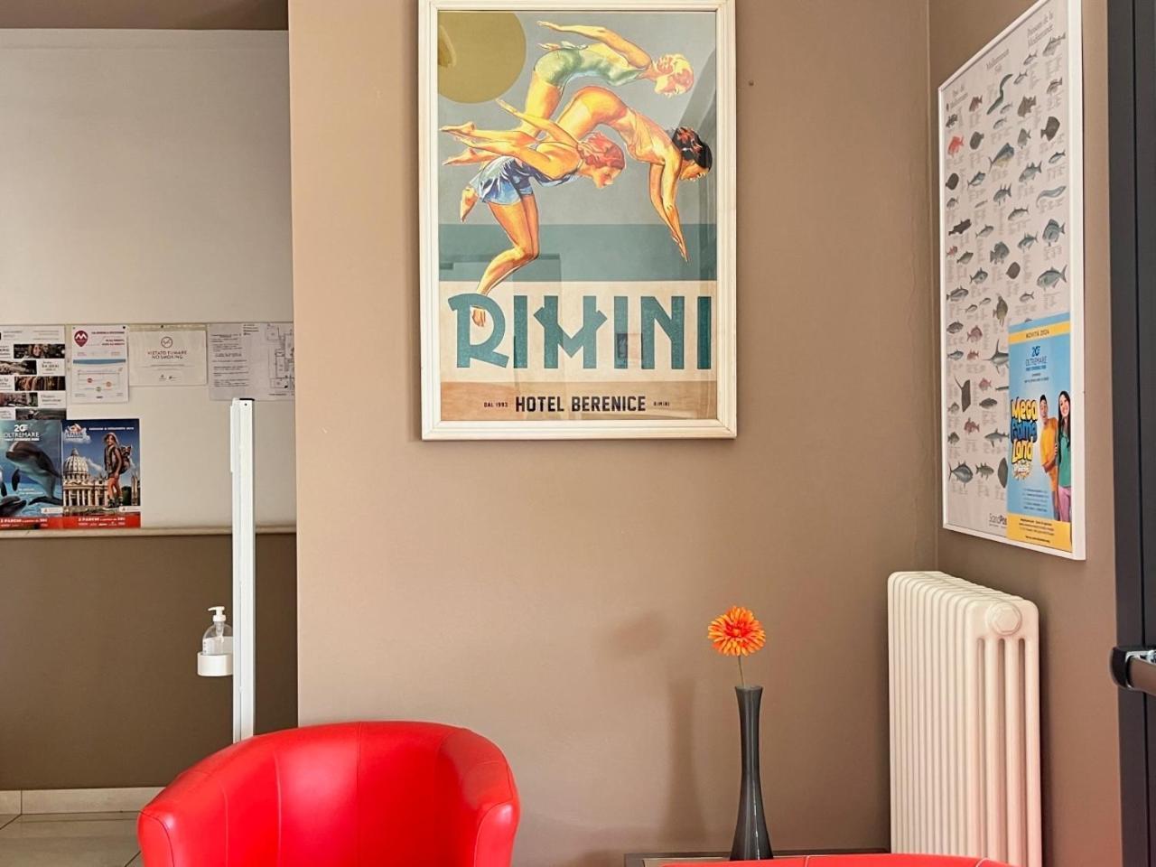 Hotel Berenice Римини Екстериор снимка